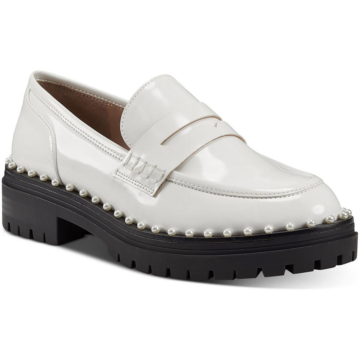 Branna Leather Platform Loafers