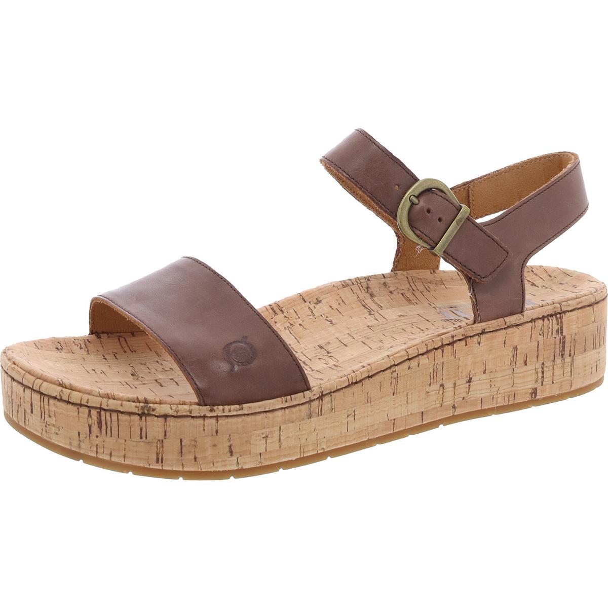 Sari Cork Leather Ankle Strap