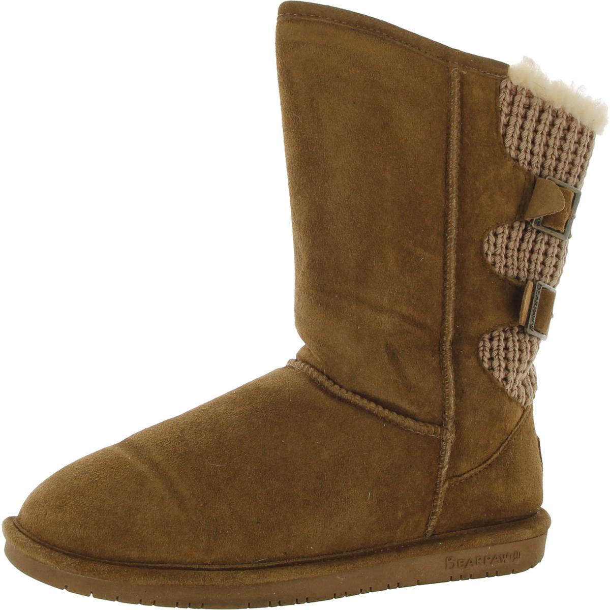 Boshie Suede Faux Fur Lined Winter & Snow Boots