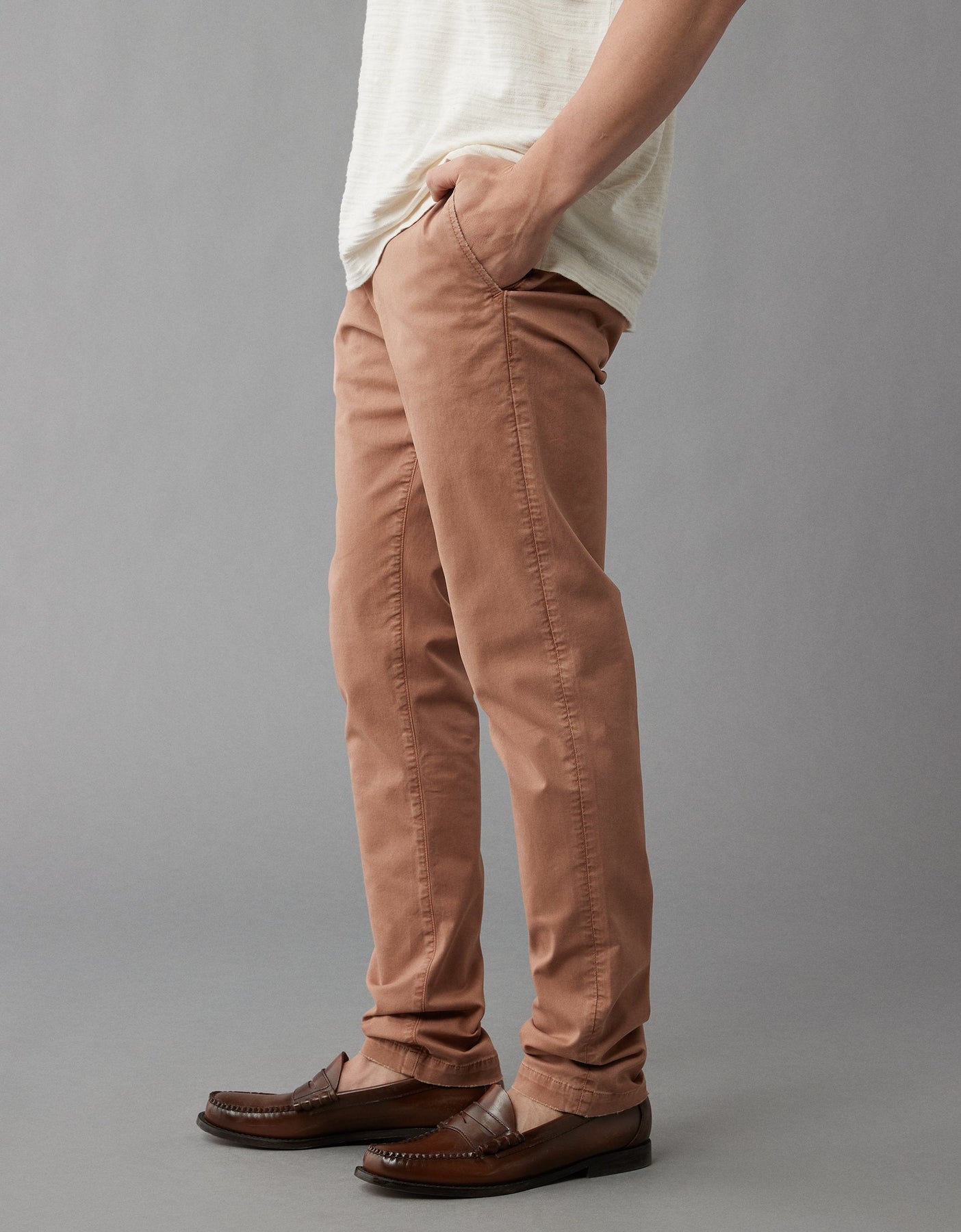 AE Flex Slim Lived-In Khaki Pant 7678397251644