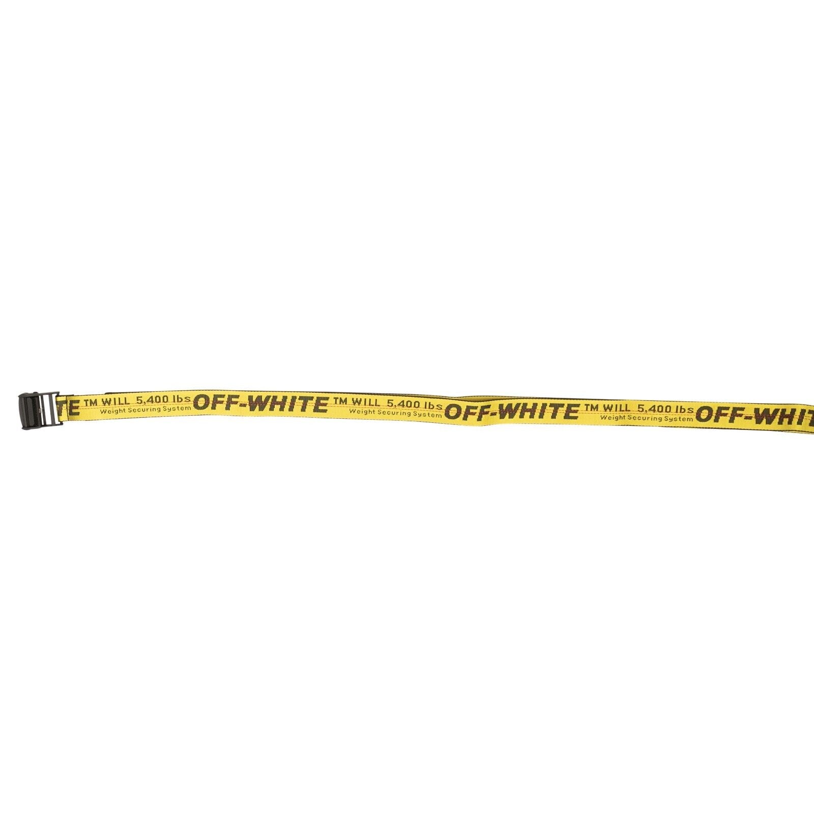 Yellow Industrial Logo Belt