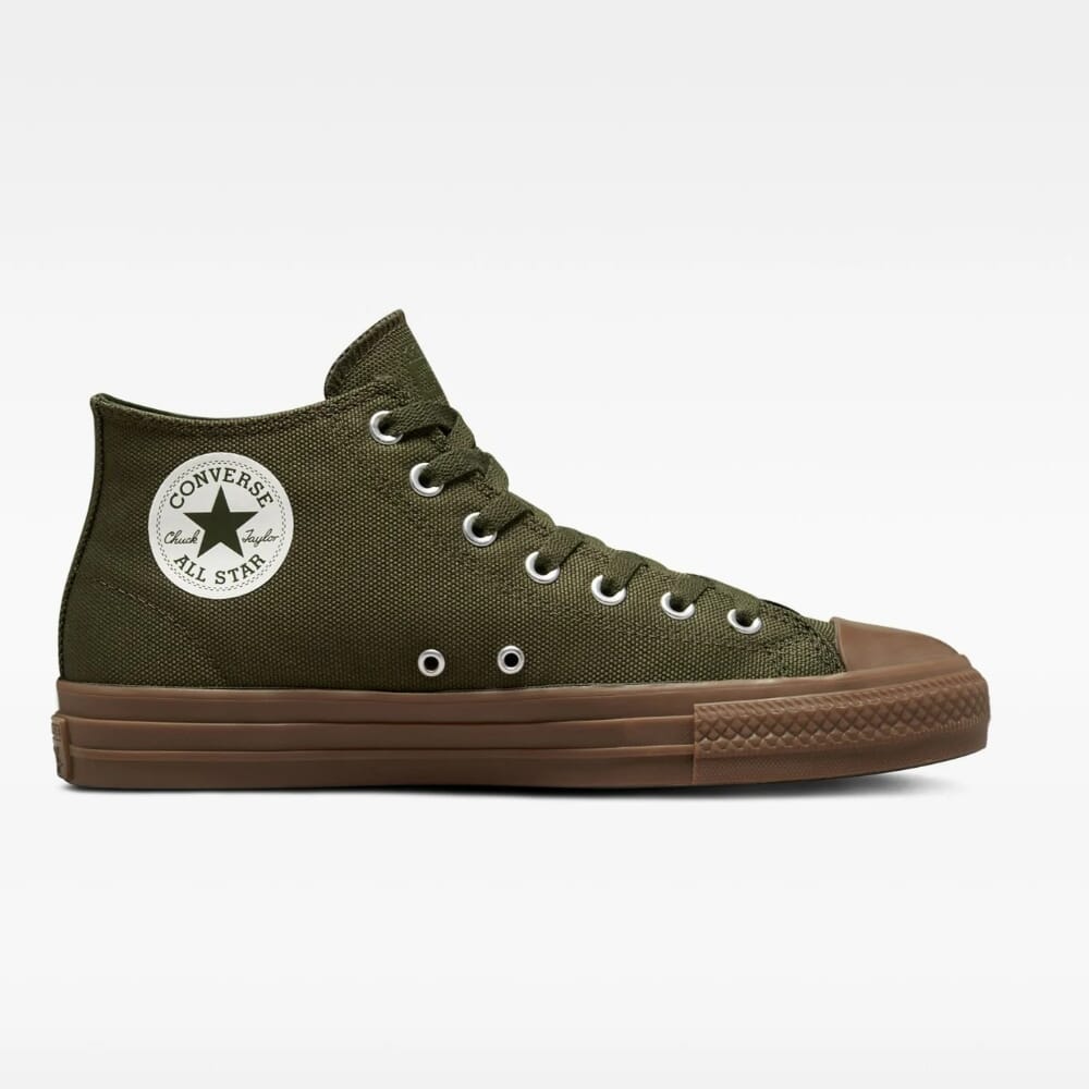 Converse CTAS Pro Mid Cargo Khaki/Egret/Dark Gum A03223C Men's