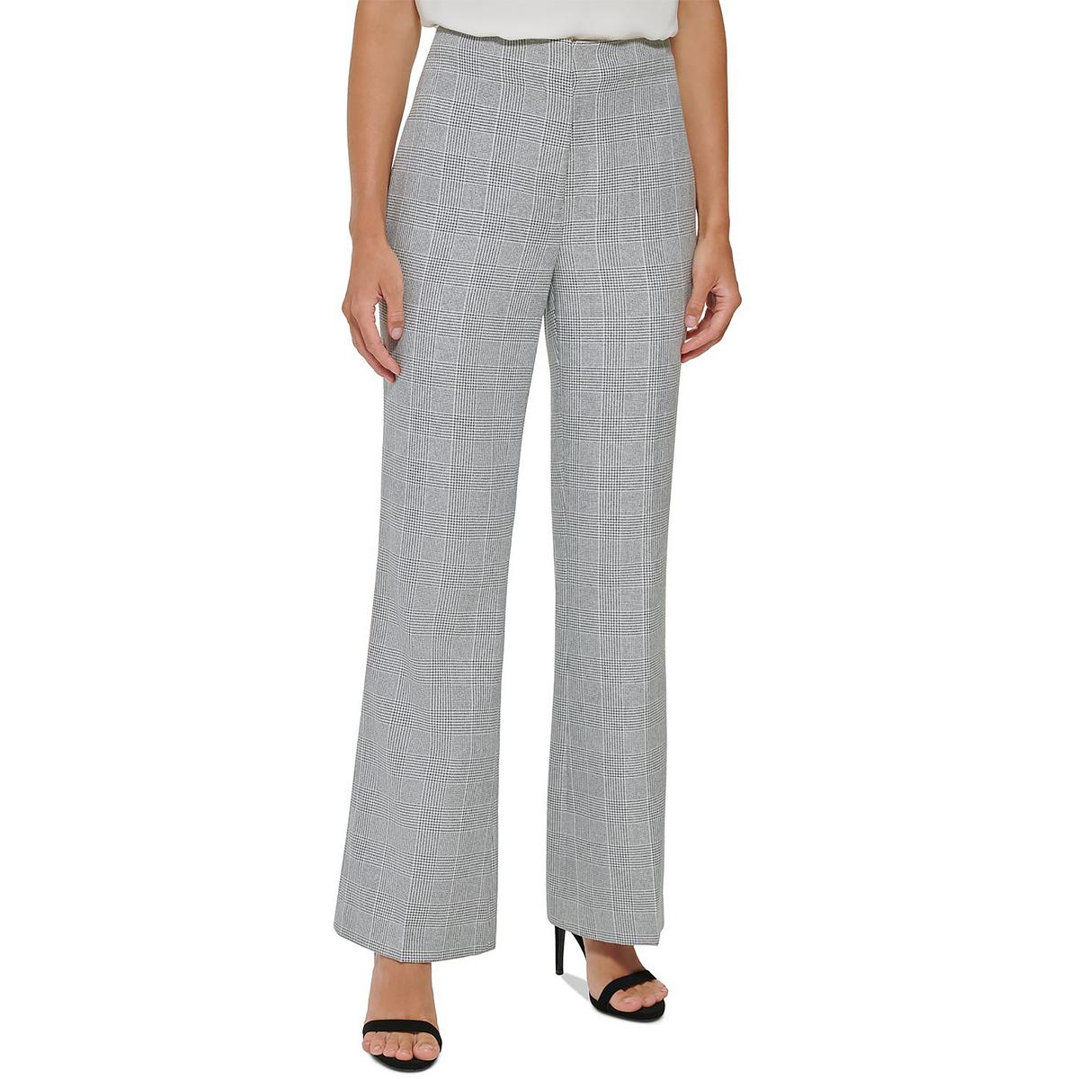 High Rise Work Wear Wide Leg Pants