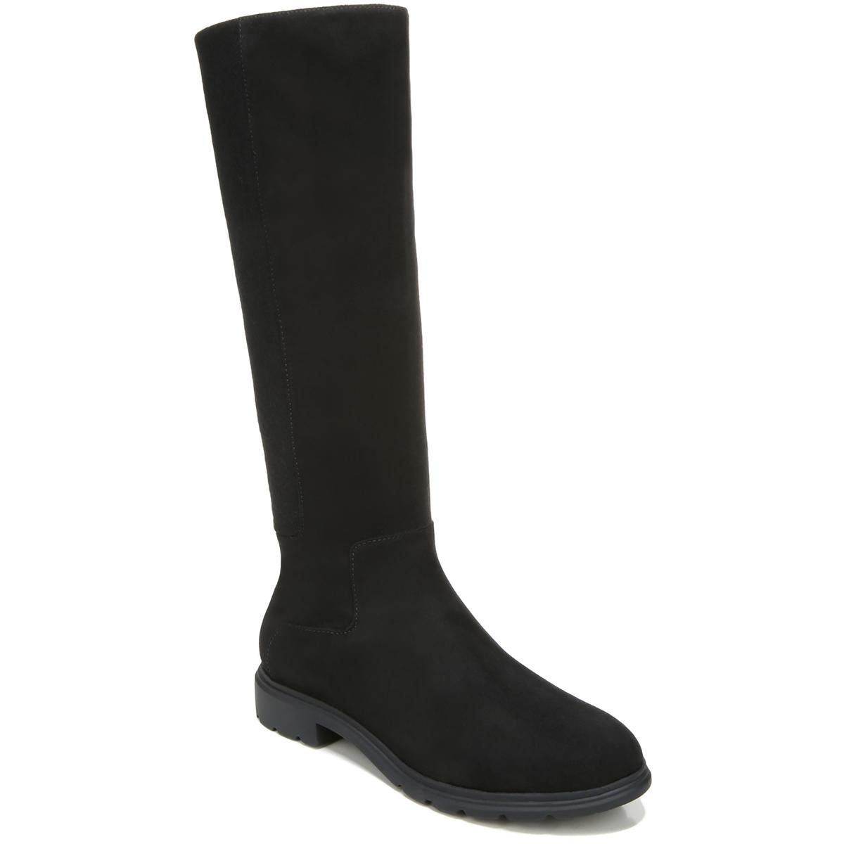 New Start Zipper Wool Knee-High Boots