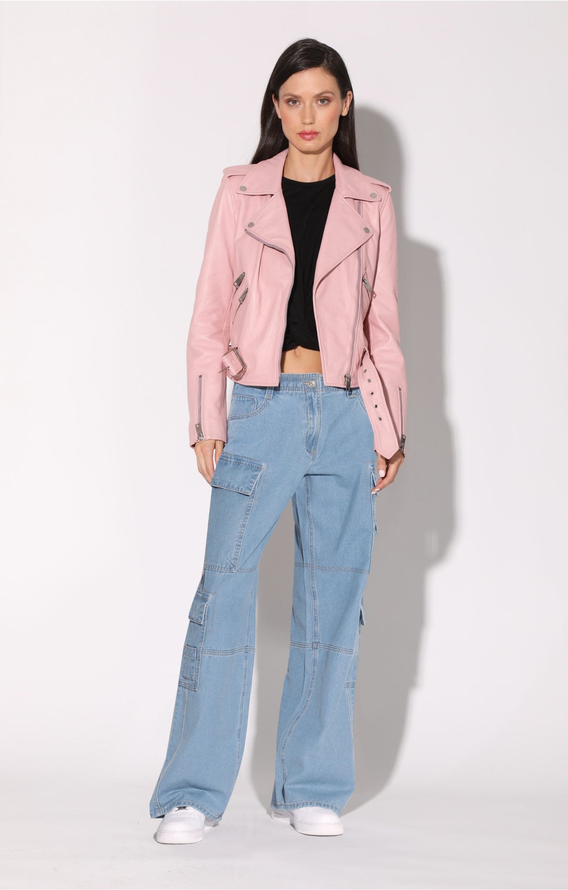 Allison Jacket, Taffy - Leather