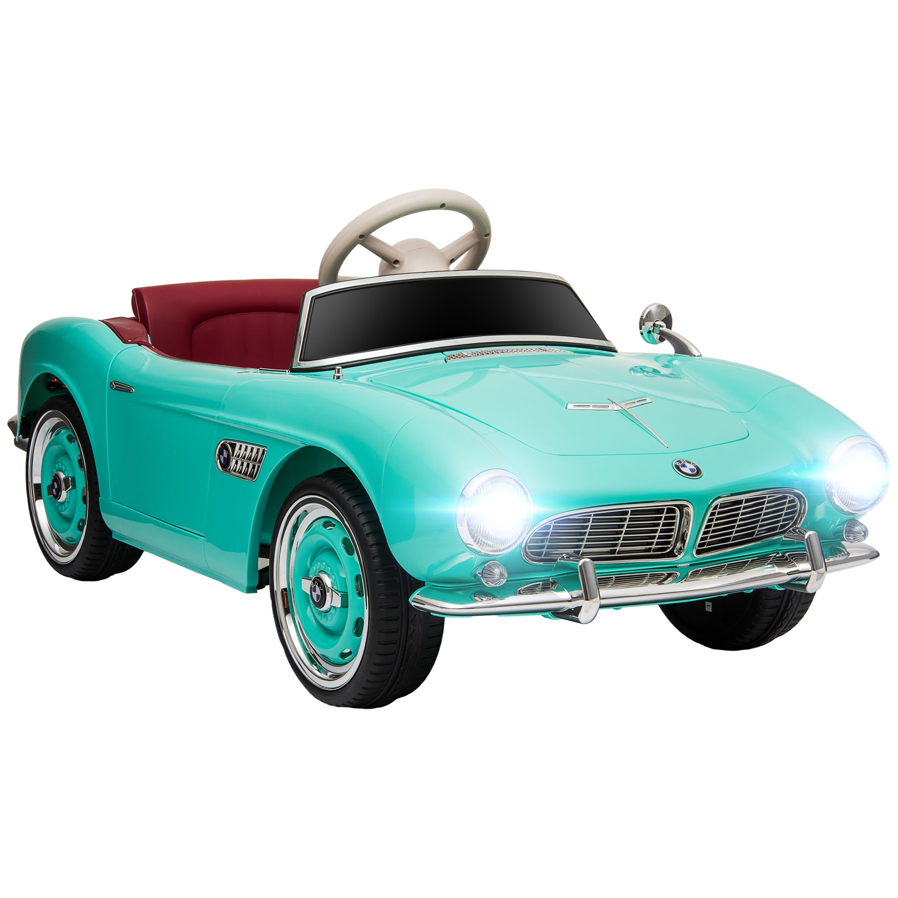 Streamdale BMW 507 Licensed Kids Ride-On Car Retro Cruise with Bluetooth 7833052938300