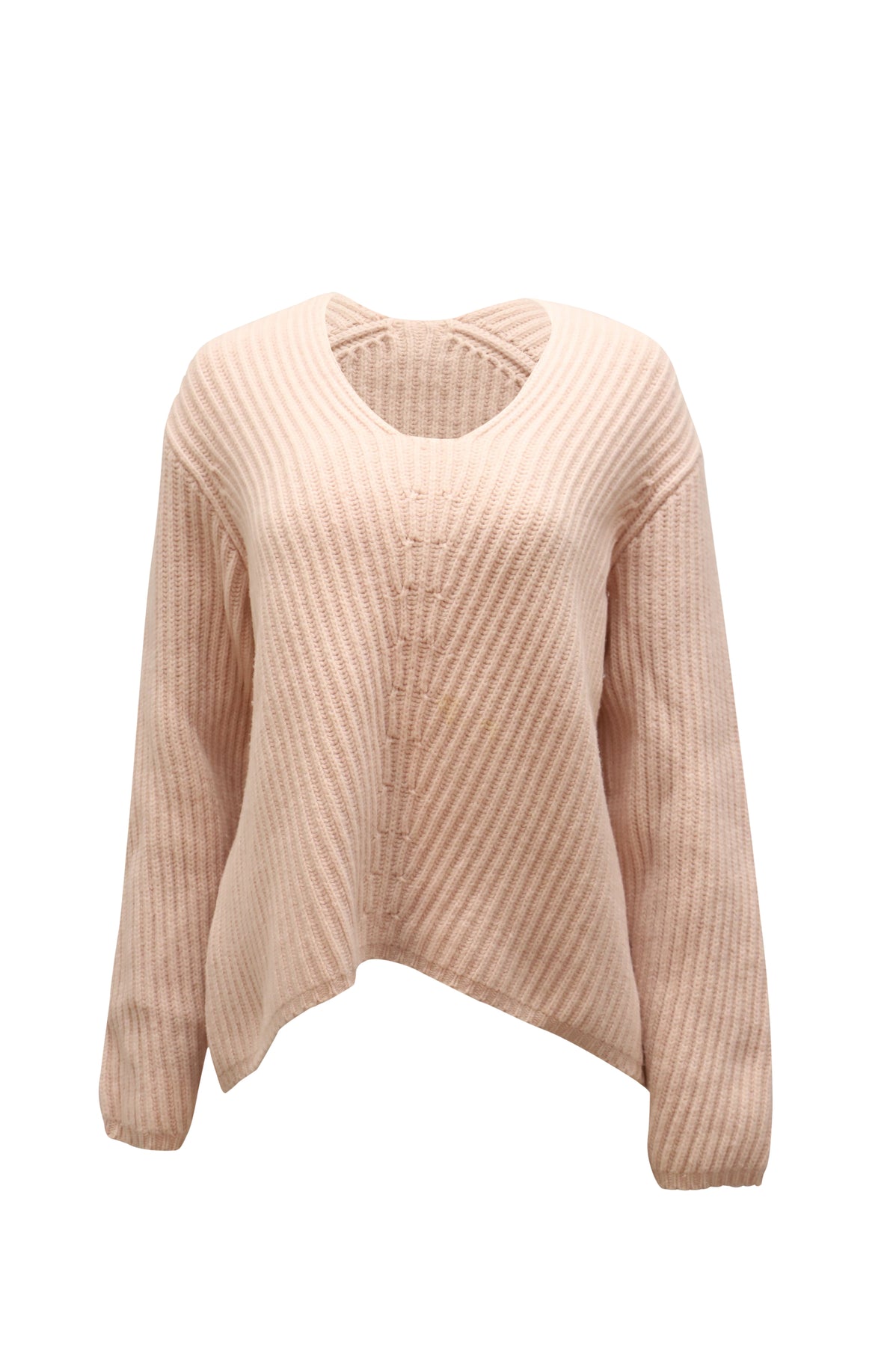 Acne Studios Deborah L-Wool Sweater in Pink Wool 7748665802812