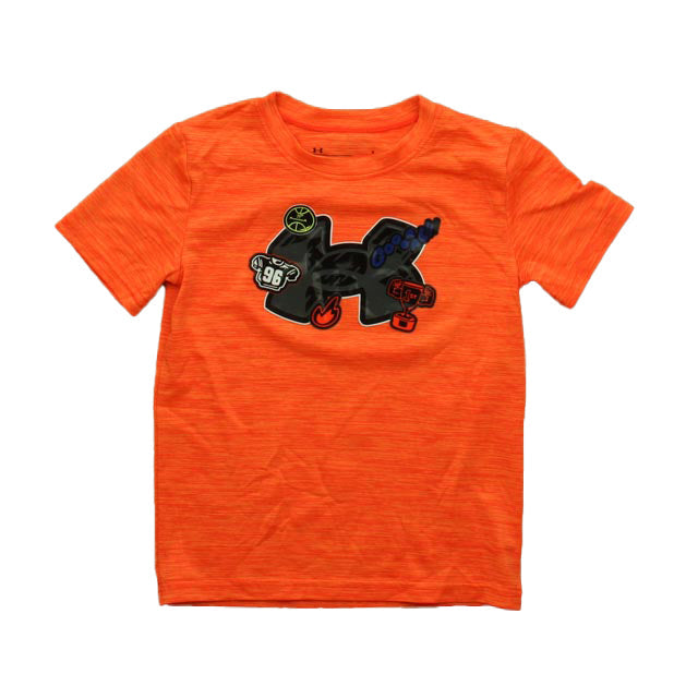 Under Armour Boys Orange Athletic Top 7805824434236