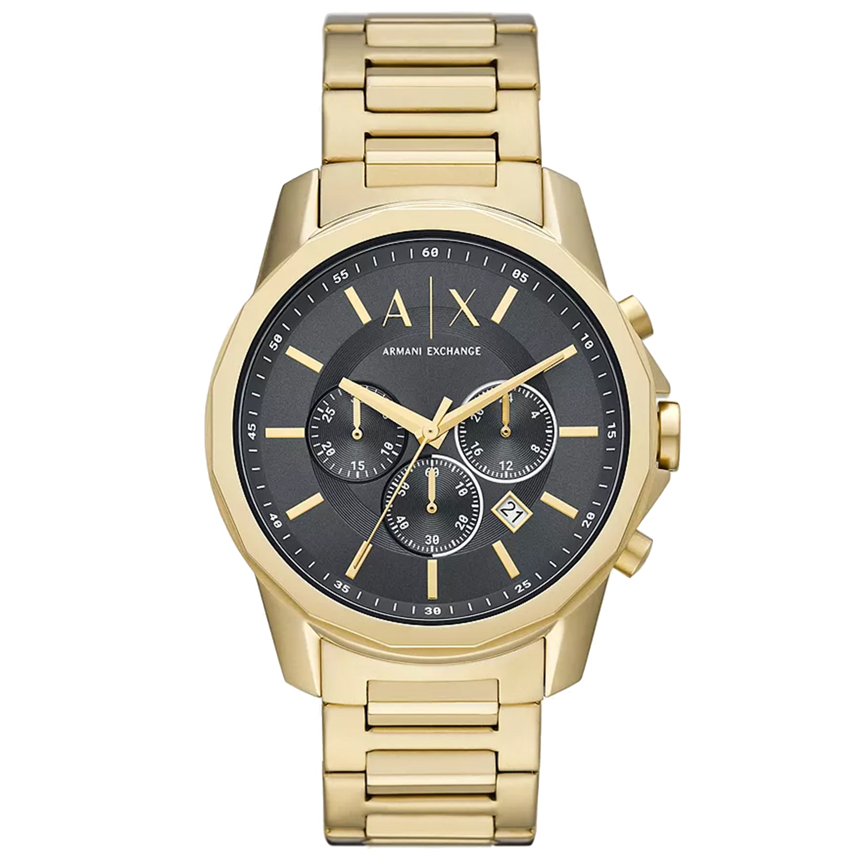 Armani Exchange Men's Classic Black Dial Watch 7163323777084
