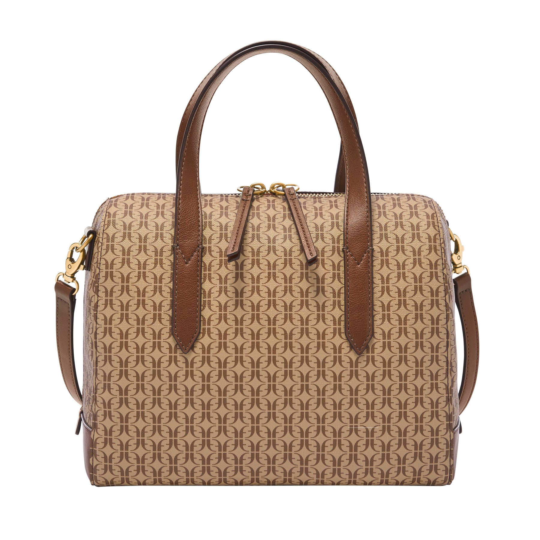 Fossil Women's Sydney Printed Polyurethane Satchel