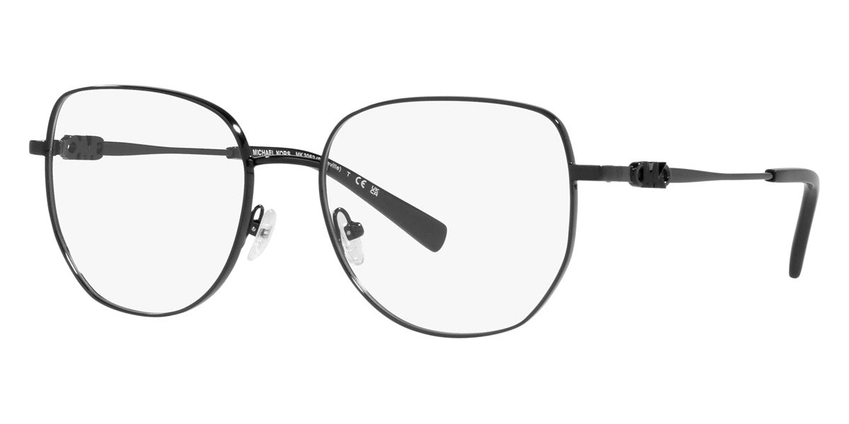 Michael Kors Women's 56mm Shiny Black Opticals