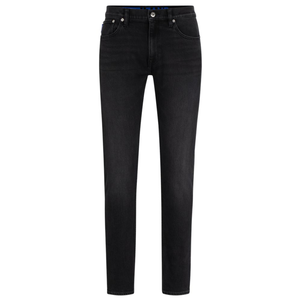 Extra-slim-fit jeans in stonewashed stretch denim 7707803254844