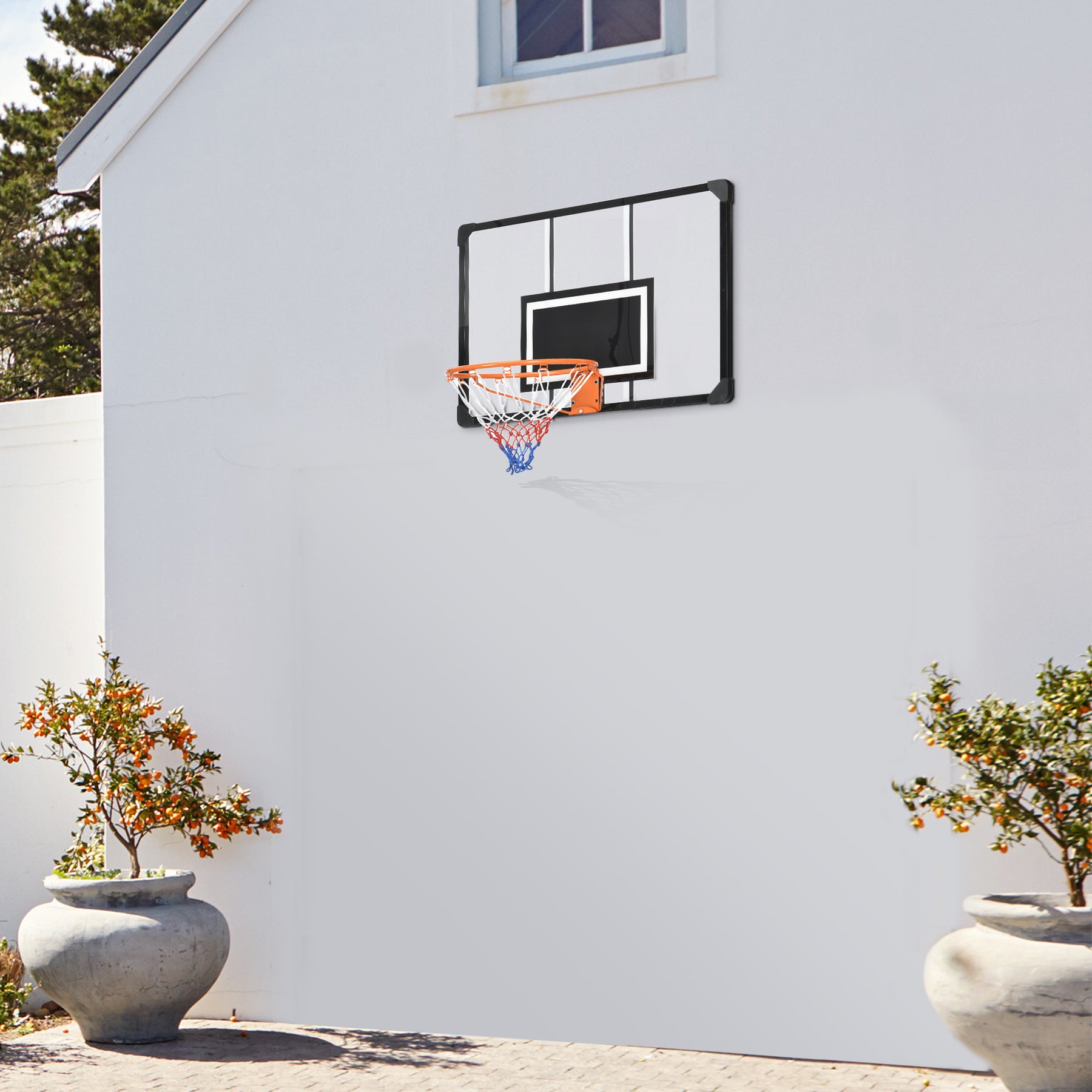 Streamdale Wall Mounted Basketball Hoop with 45 7833028657212
