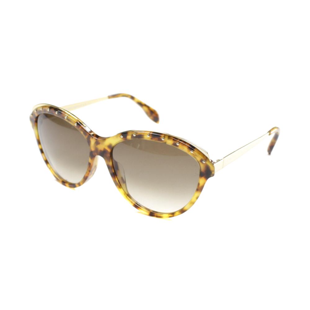 Alexander McQueen AM 4241 2IK Womens Cat-Eye Sunglasses