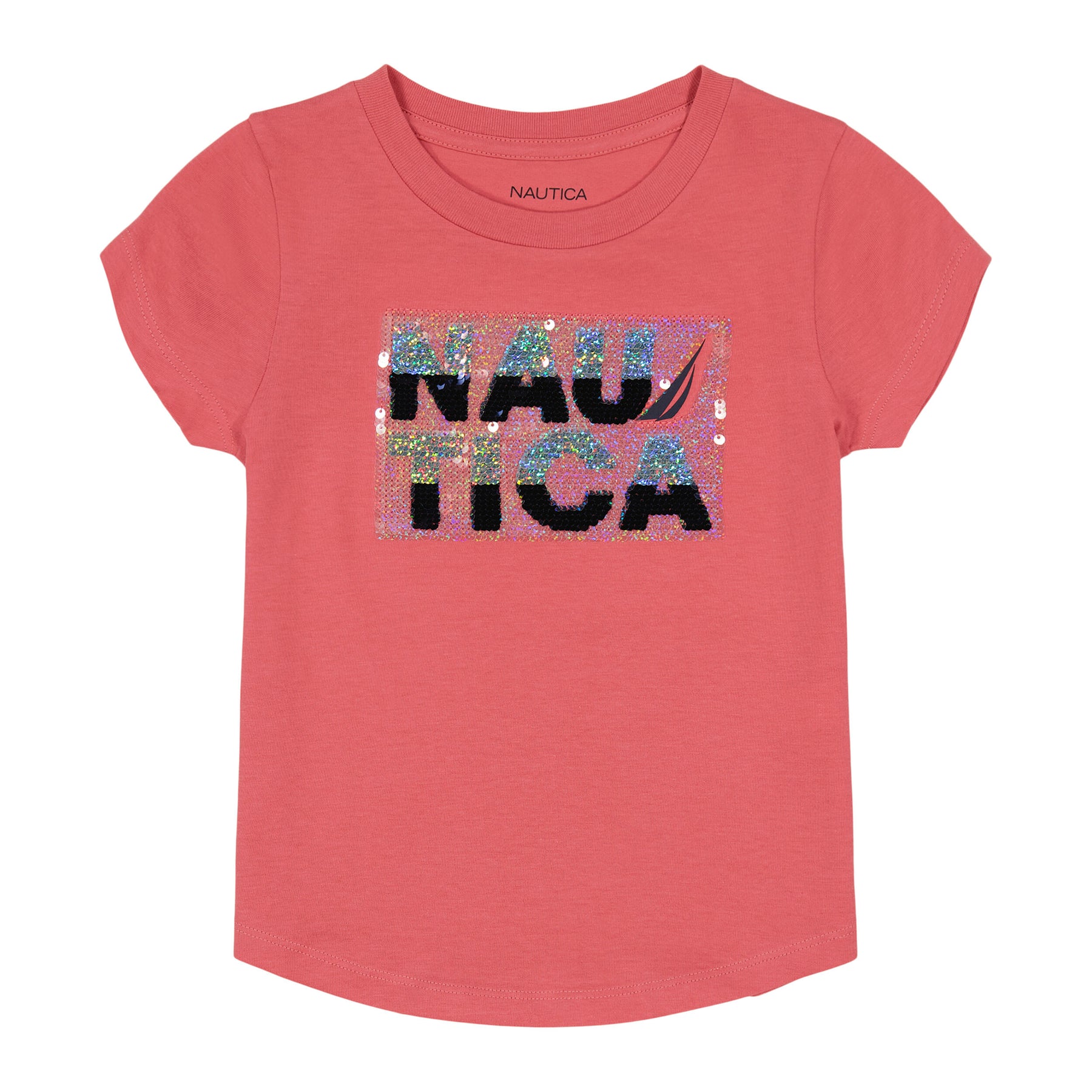 Nautica Toddler Girls' Magic Sequin T-Shirt (2T-4T)