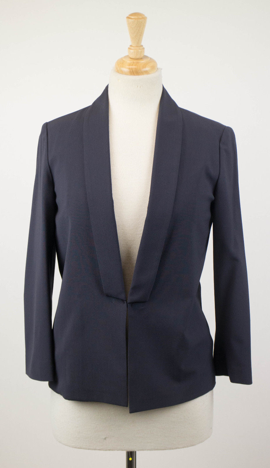 Woman's Blue Wool Blend Blazer