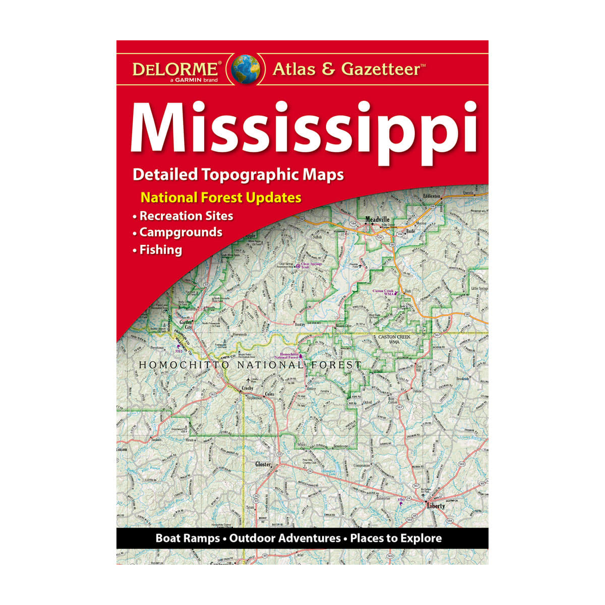 Show Dealer Prices DeLorme® Atlas & Gazetteer Paper Maps Mississippi