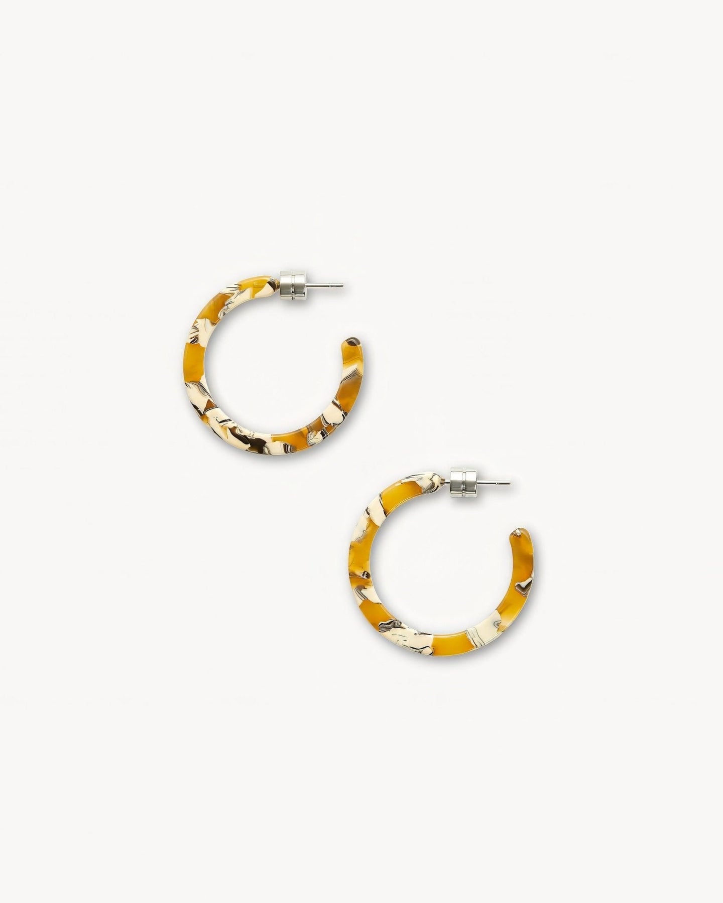 Mini Hoops in Calico