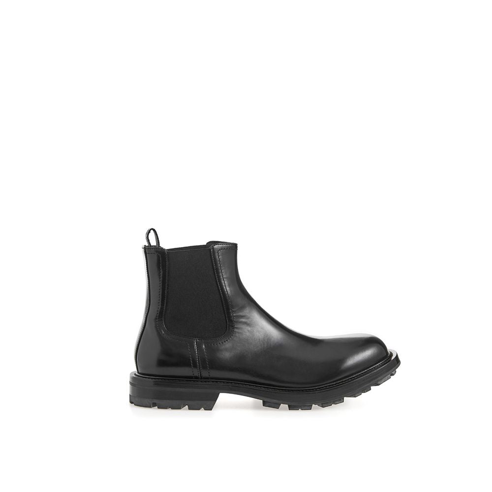 Alexander McQueen Elevate Your Style with Timeless Leather Men's Boots