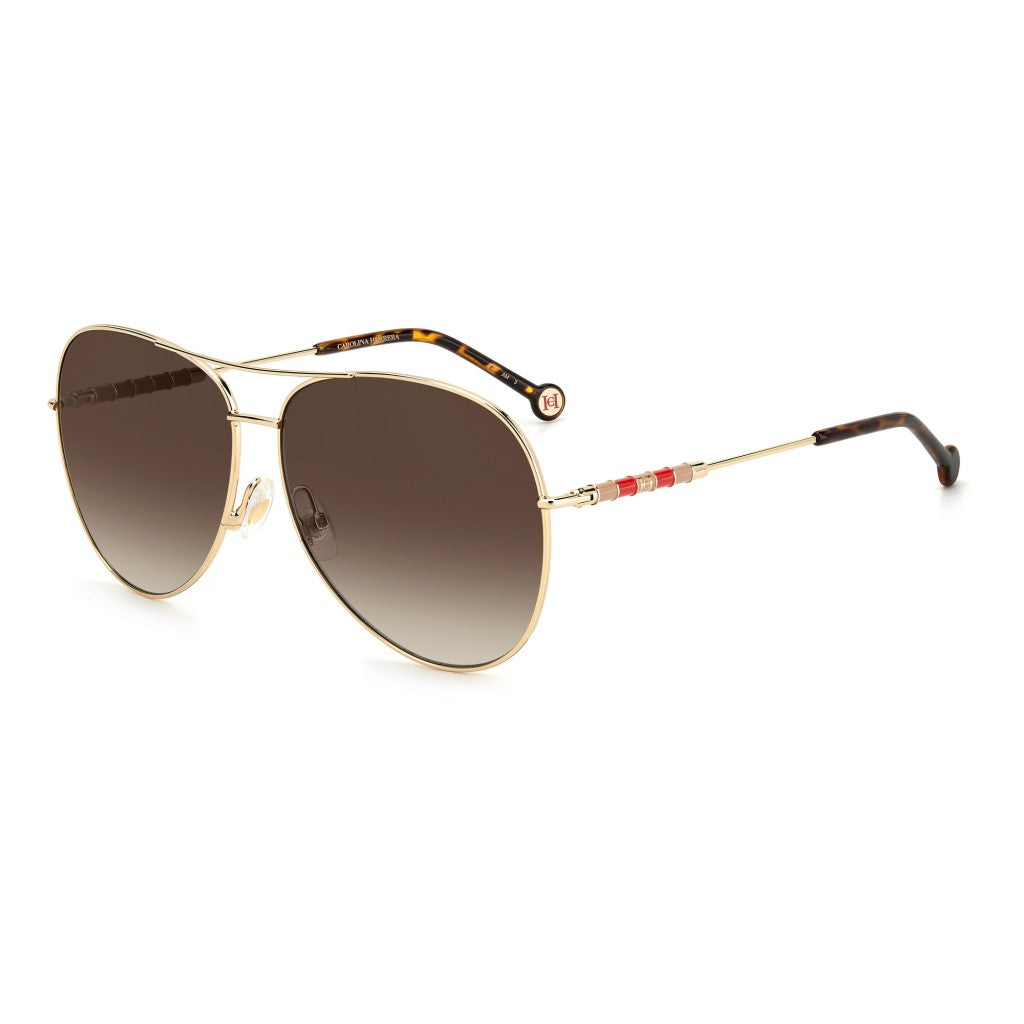Carolina Herrera Women's 64mm Gold Sunglasses