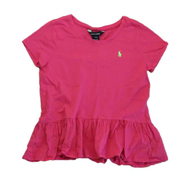 Ralph Lauren Girls Pink T-Shirt 7805891805244
