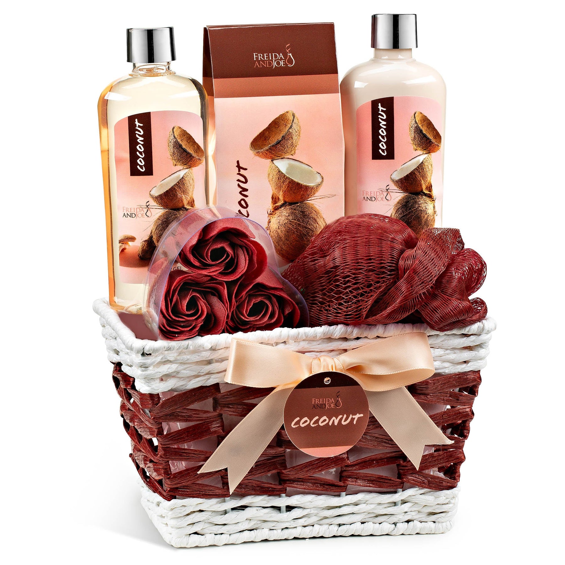 Bath Gift Set for Women - Coconut Spa Gift Basket 7805817192508