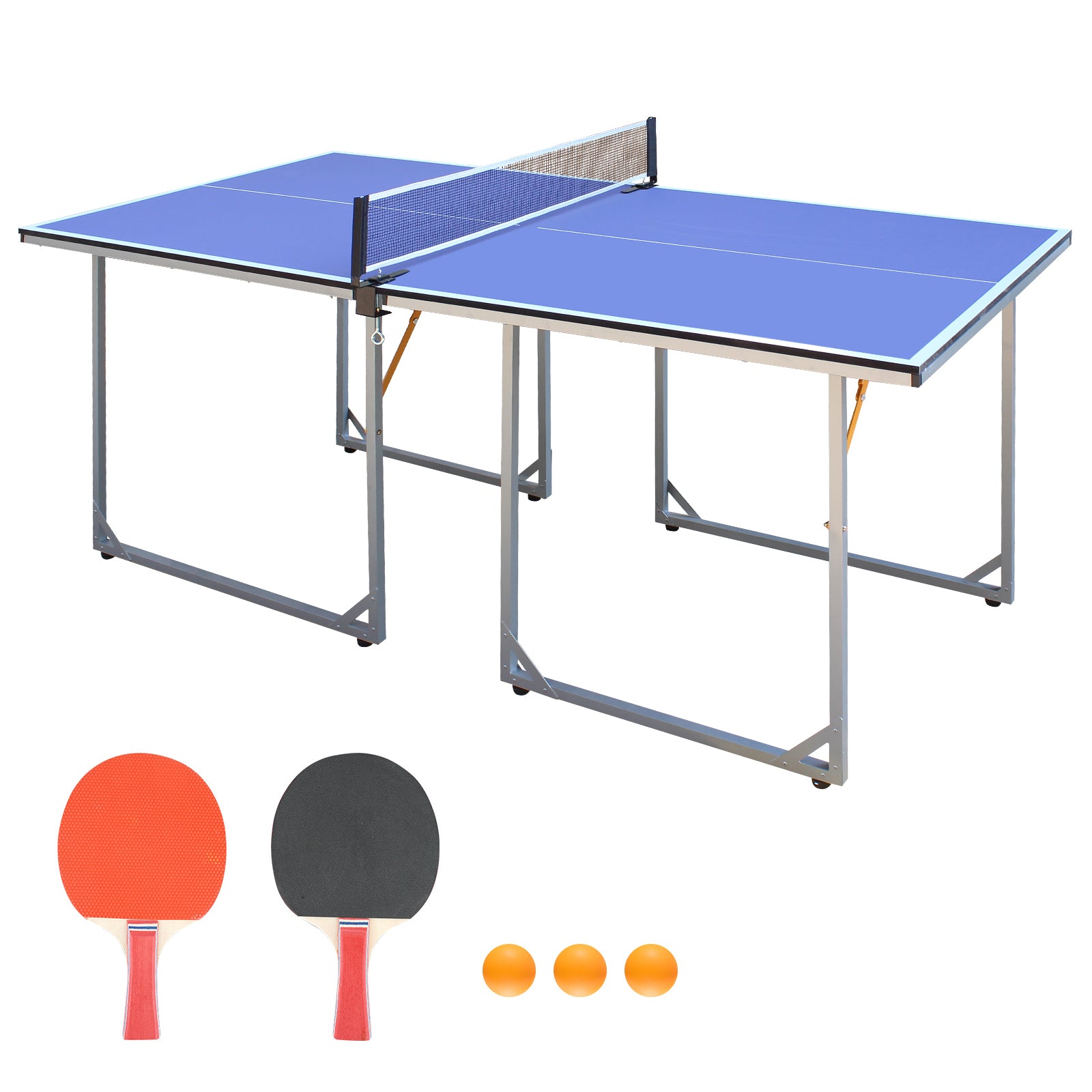 Streamdale Foldable Ping Pong Table Complete Set 7833059950652