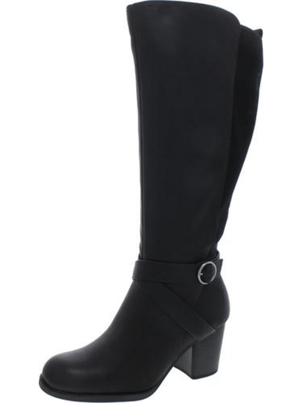 Womens Faux Leather Tall Knee-High Boots