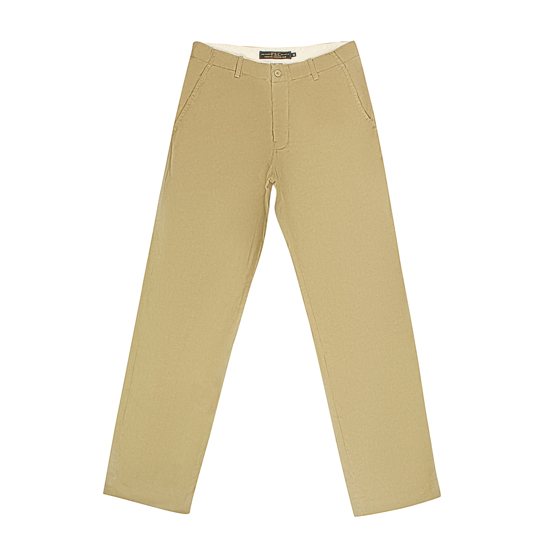 Khaki Cotton Pants