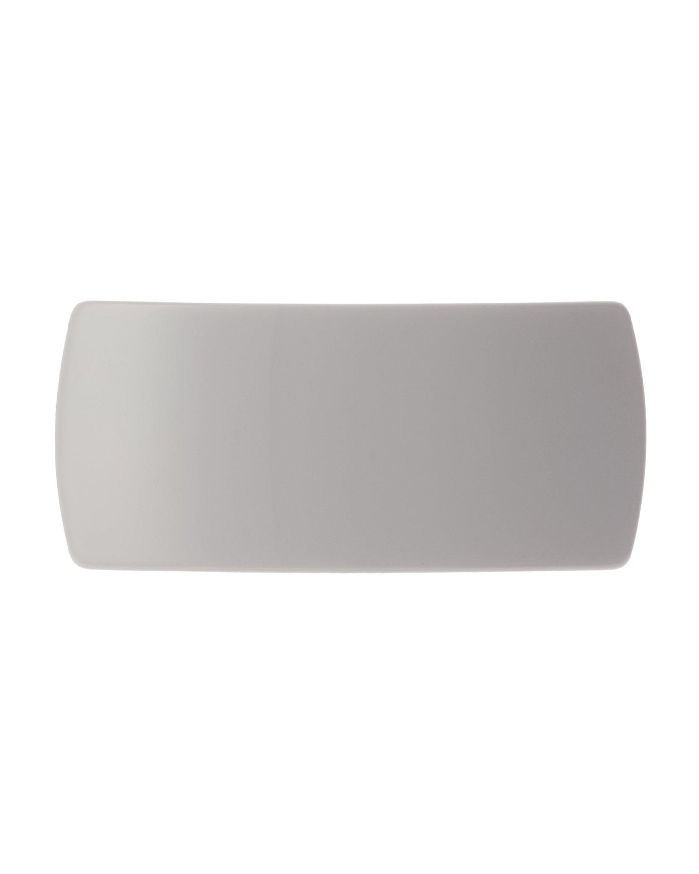 Jumbo Box Barrette in Light Grey
