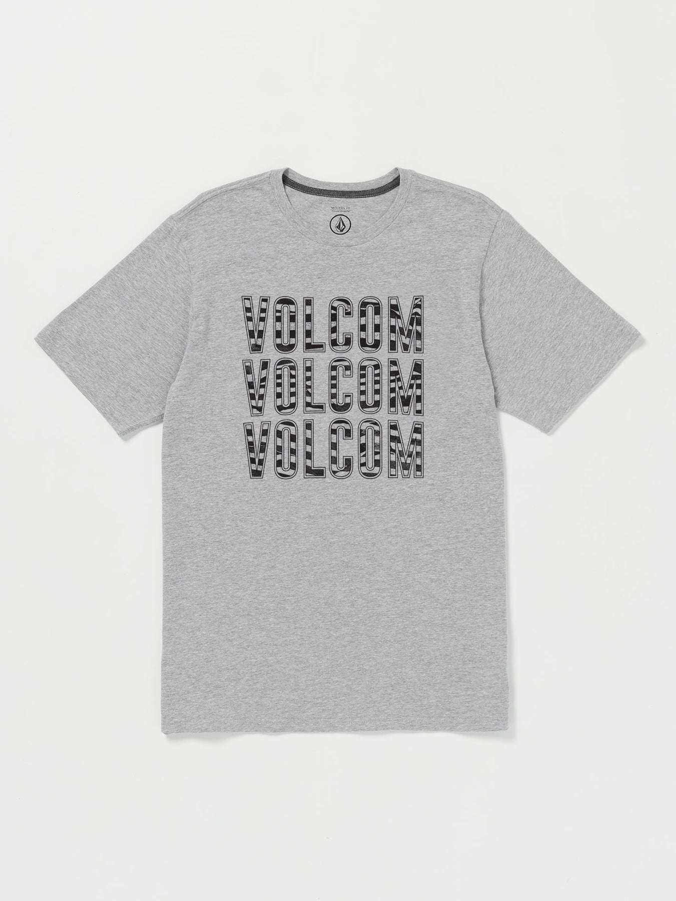 Vibes Time Short Sleeve Tee - Heather Grey