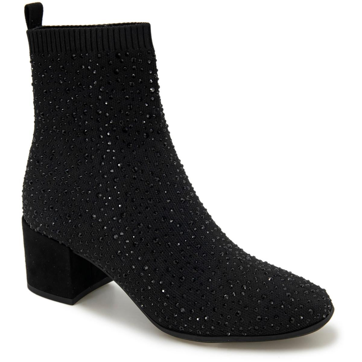 Rida Stretch Jewel Rhinestone Ankle Boots
