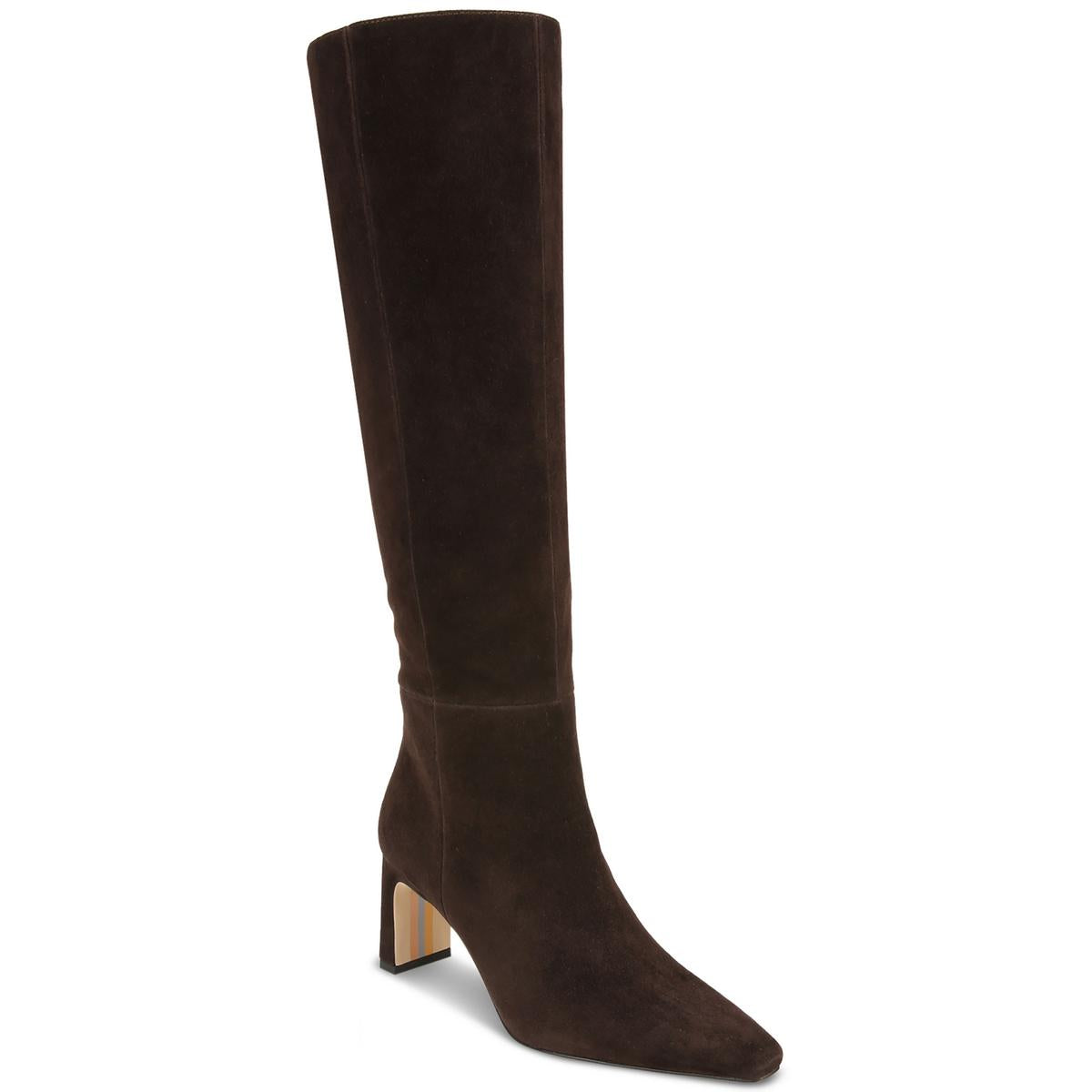 Sylvia Textured Tall Knee-High Boots