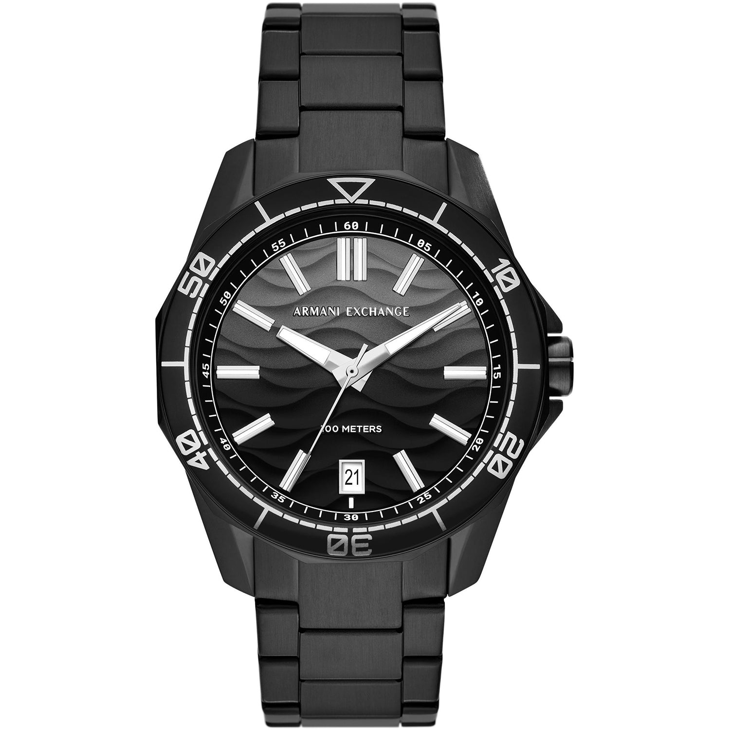 Armani Exchange Men's Classic Black Dial Watch 7163096498236