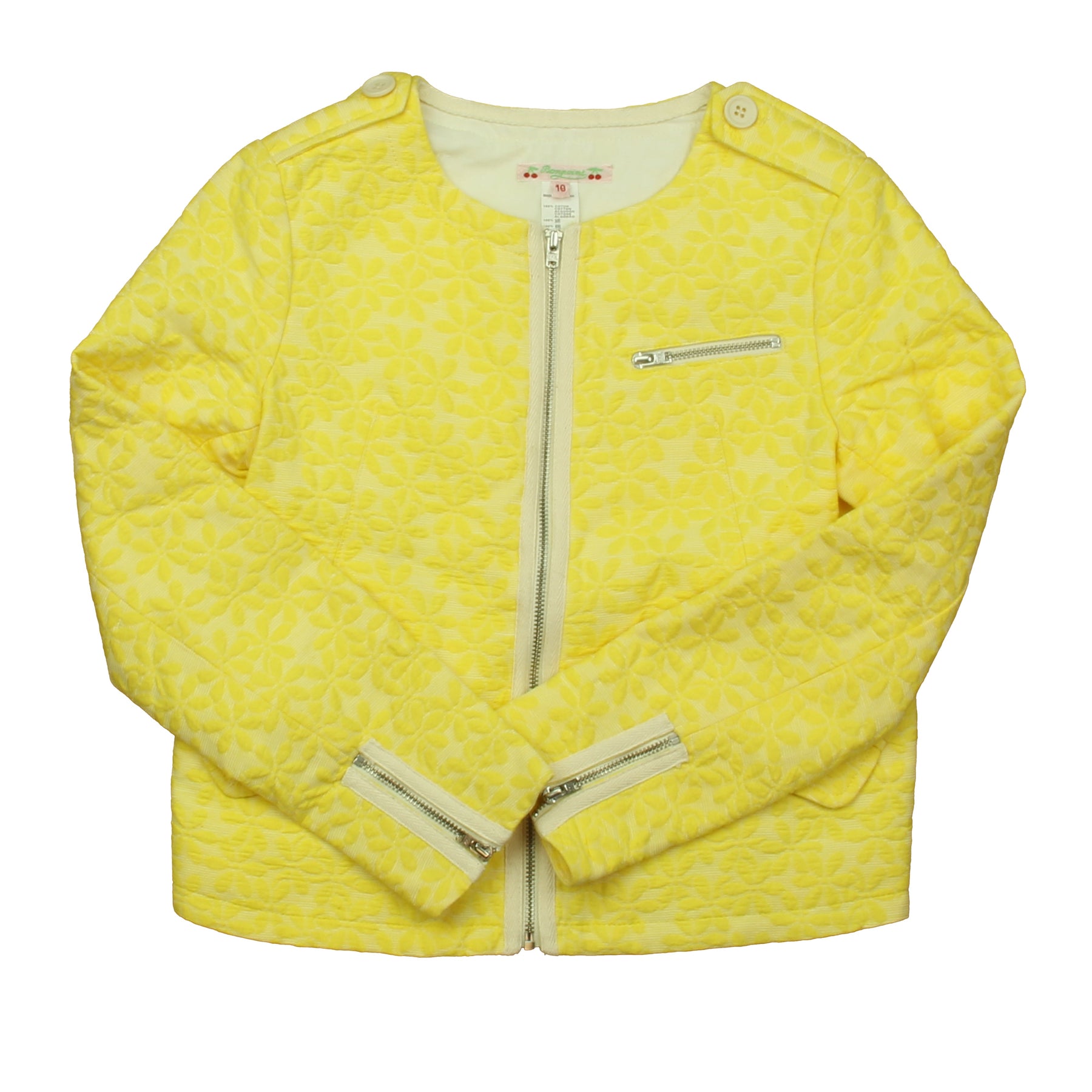 Bonpoint Girls Yellow Jacket 7805836001340