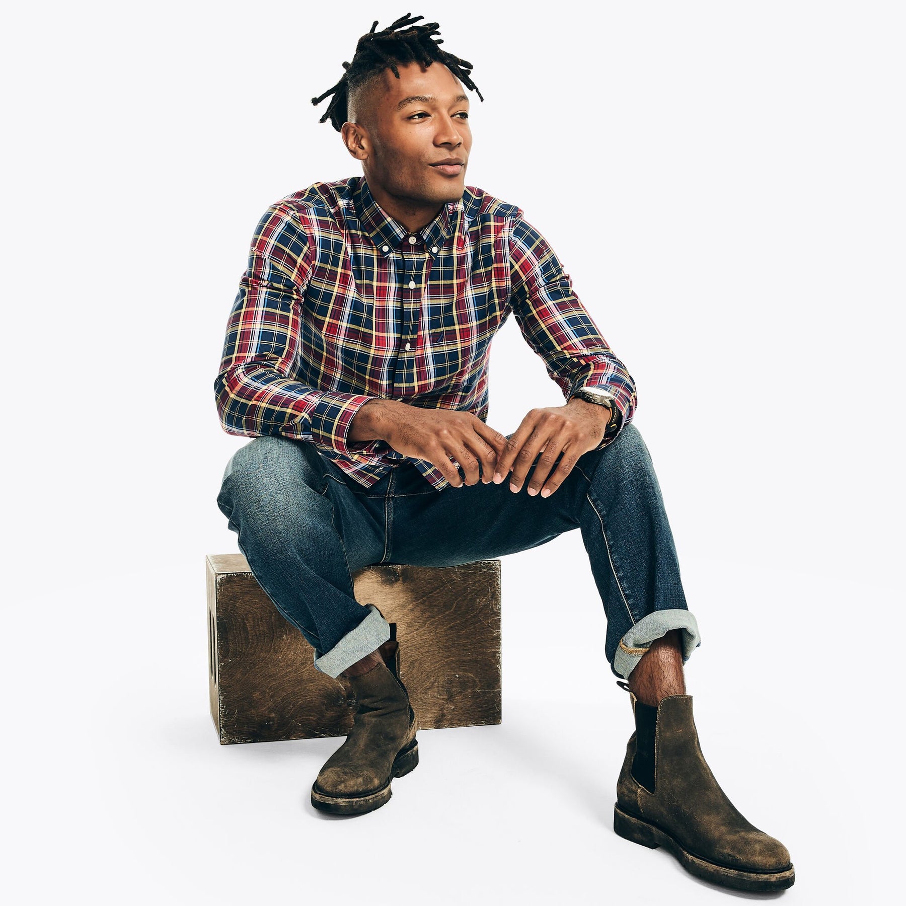 Nautica Mens Original Relaxed Stretch Denim 7808806813756