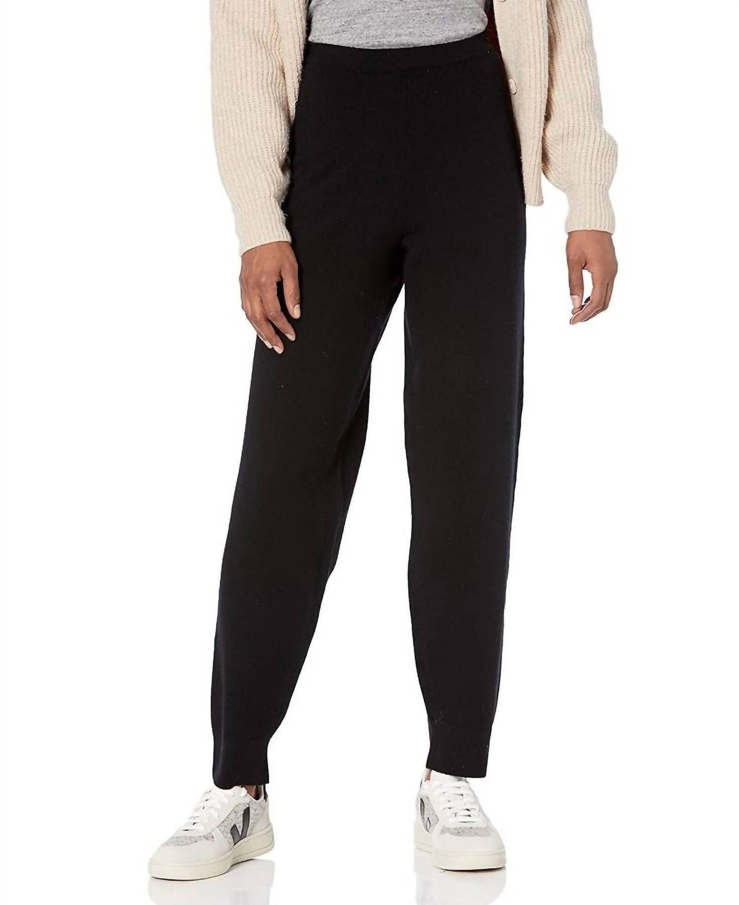 Wool Cashmere Jogger In Black 7733791555644