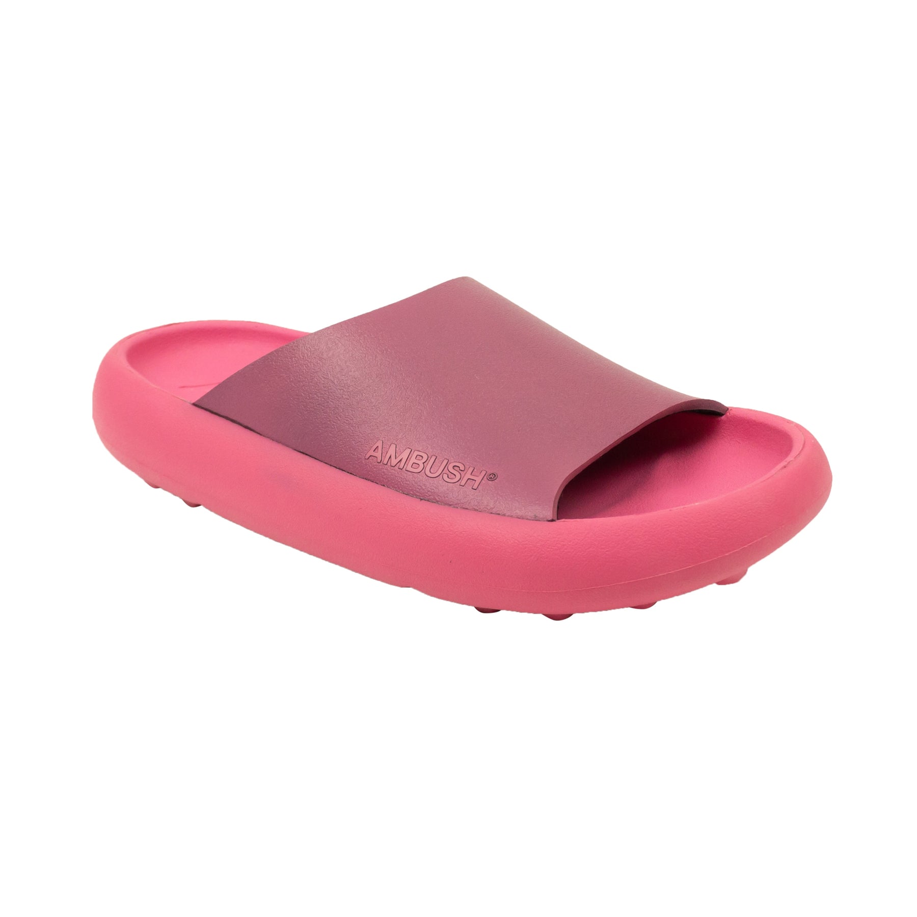 Pink Rubber Logo Slides