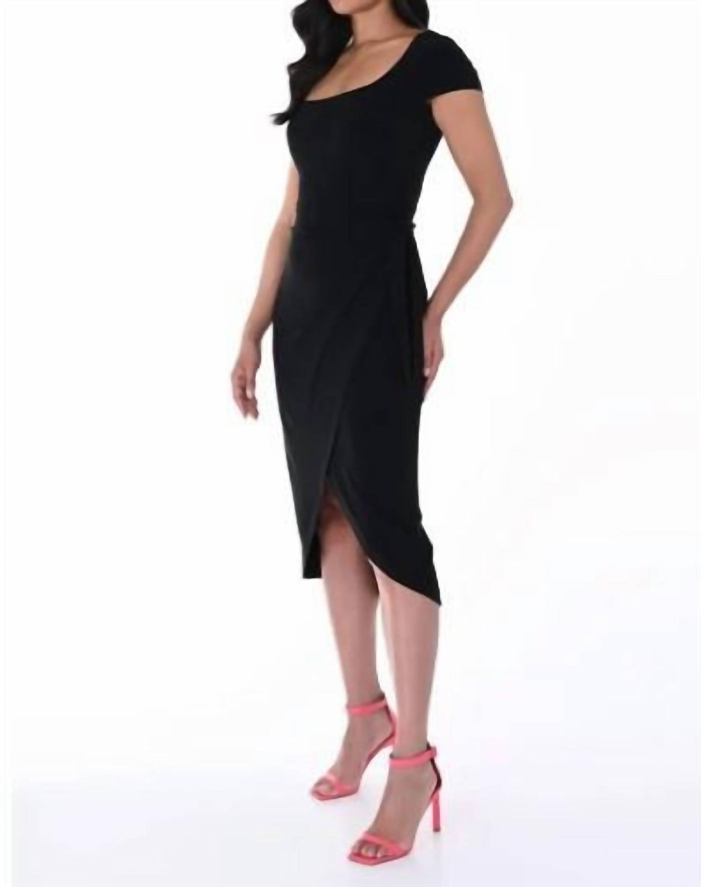 Fitted Cobalt Dress In Black 7704728338492