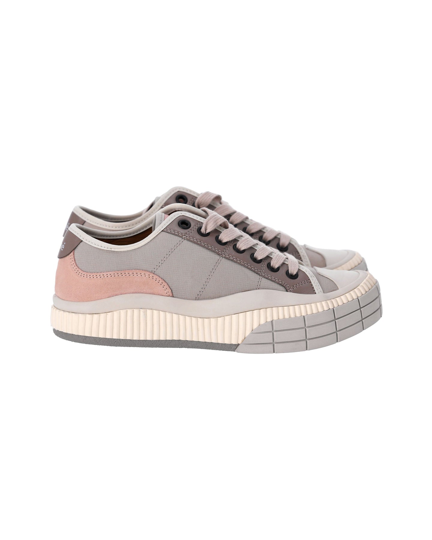 Chloe Clint Sneakers in Grey Nylon 7766484353084