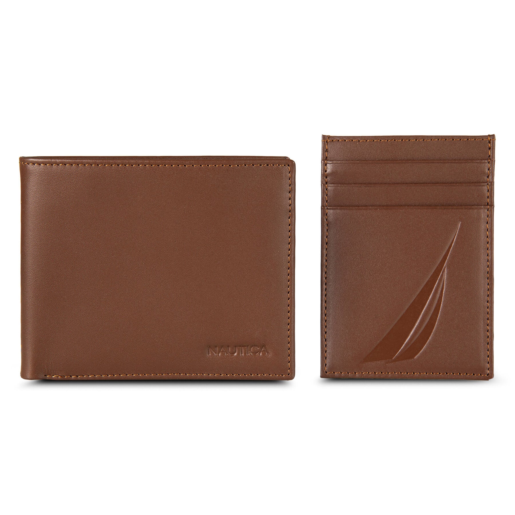 Nautica Logo Wallet Gift Set, 2-Piece