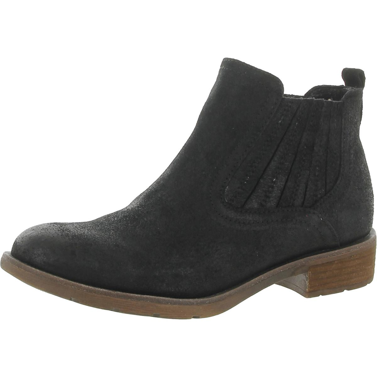 Suede Chelsea Booties