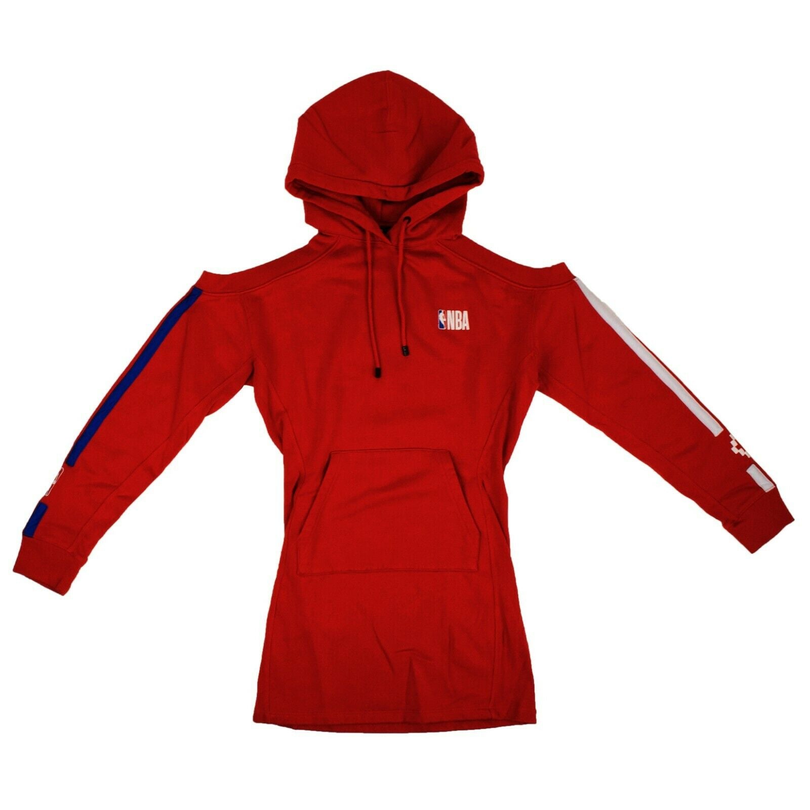 Red Hooded Short Dress