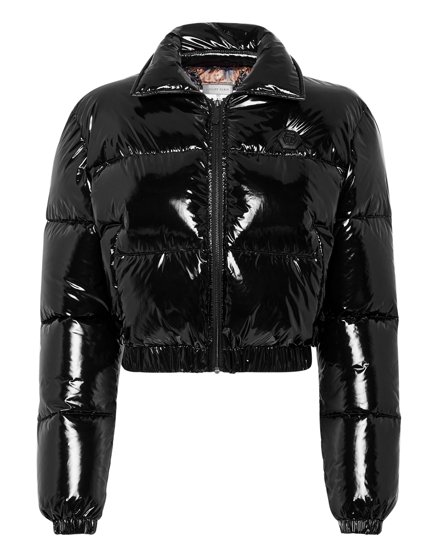 Cropped Nylon Down Jacket 7676723757116