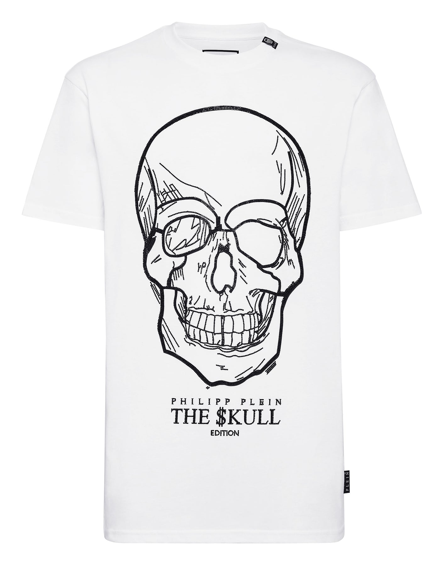 T-shirt Round Neck SS stones Skull 7648935739452
