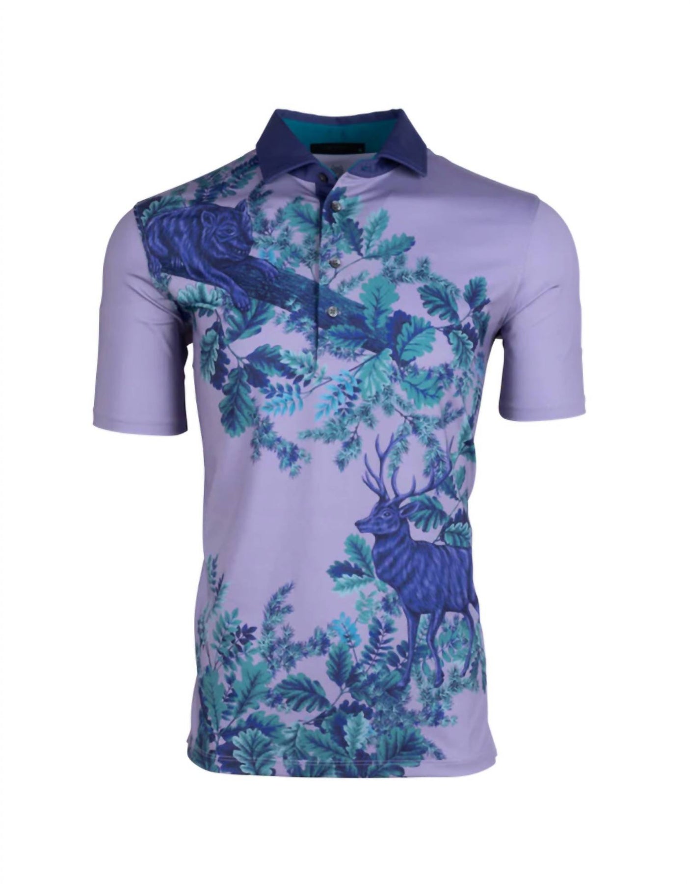 Enchanted Forest Polo In Thistle