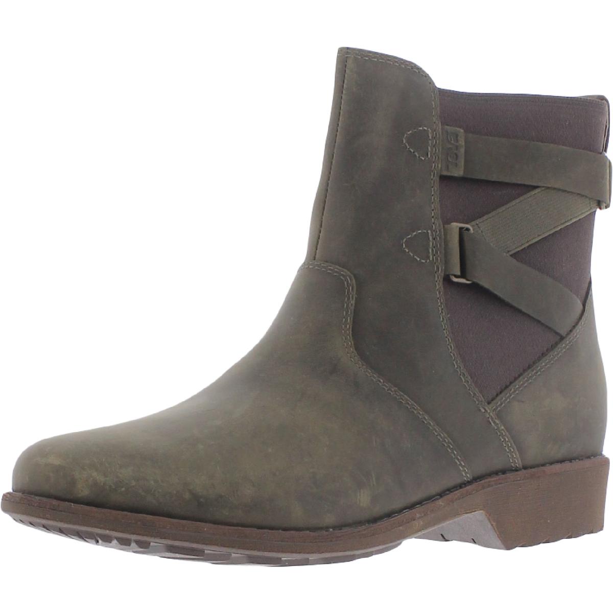 Ellery Nubuck Waterproof Ankle Boots