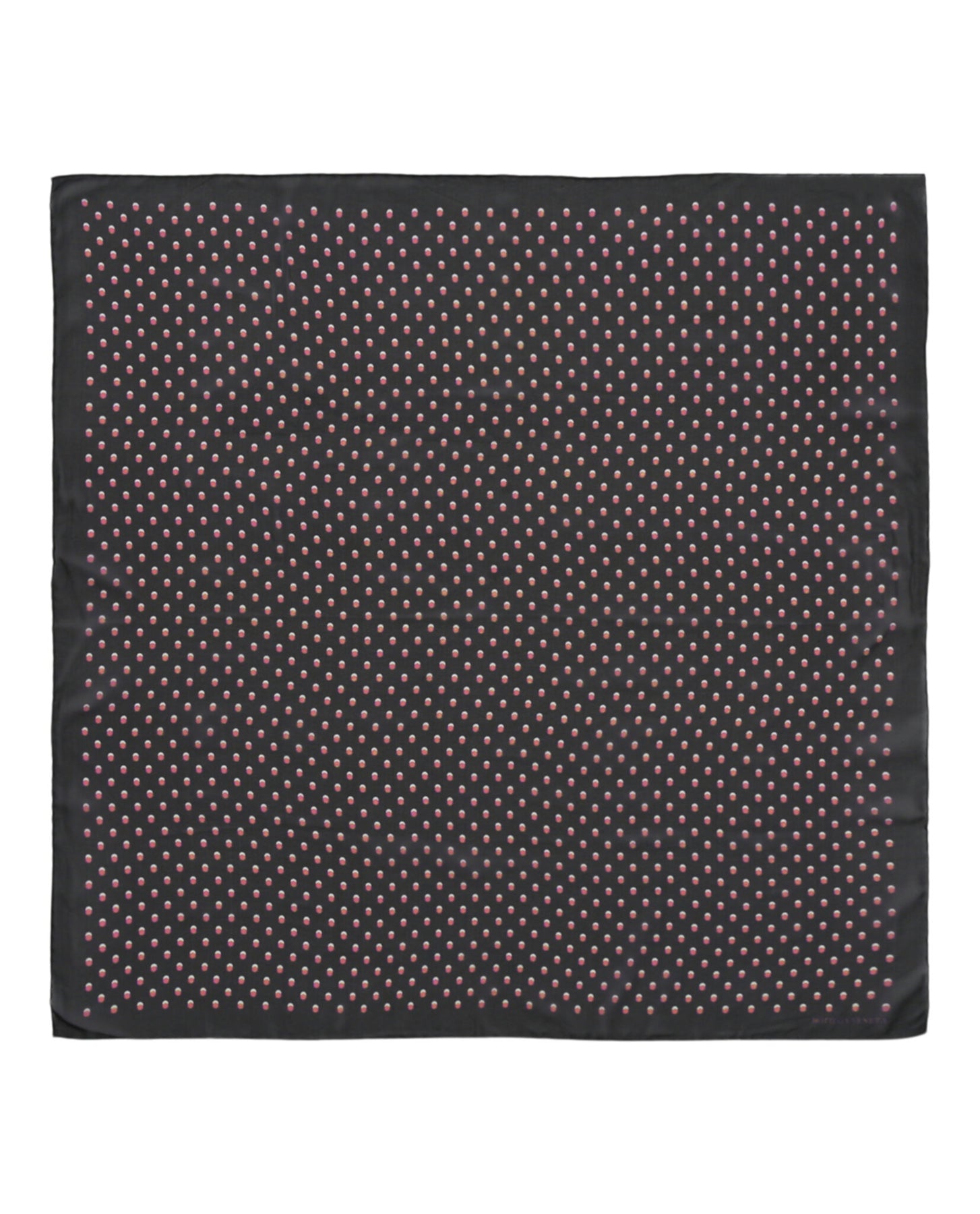 Silk Polka Dot Scarf