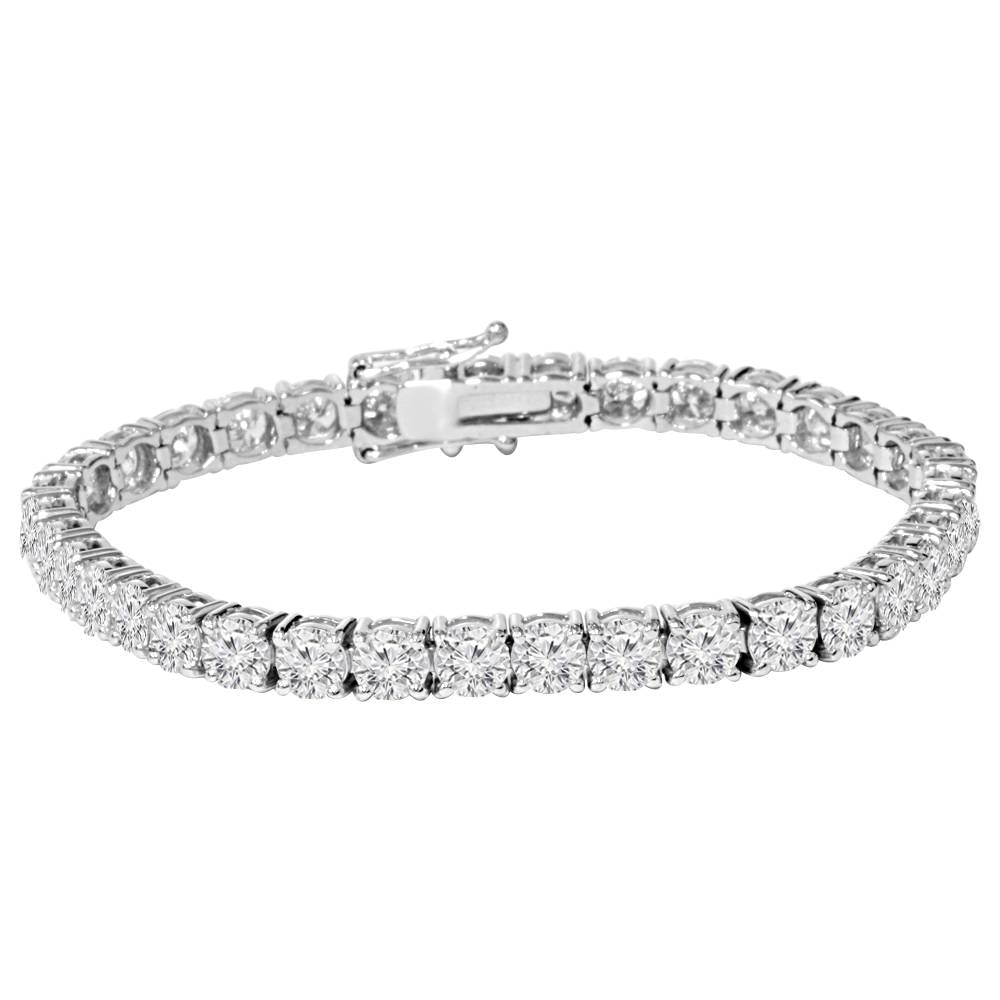 9 1/2 ct Genuine Diamond Tennis Bracelet 7