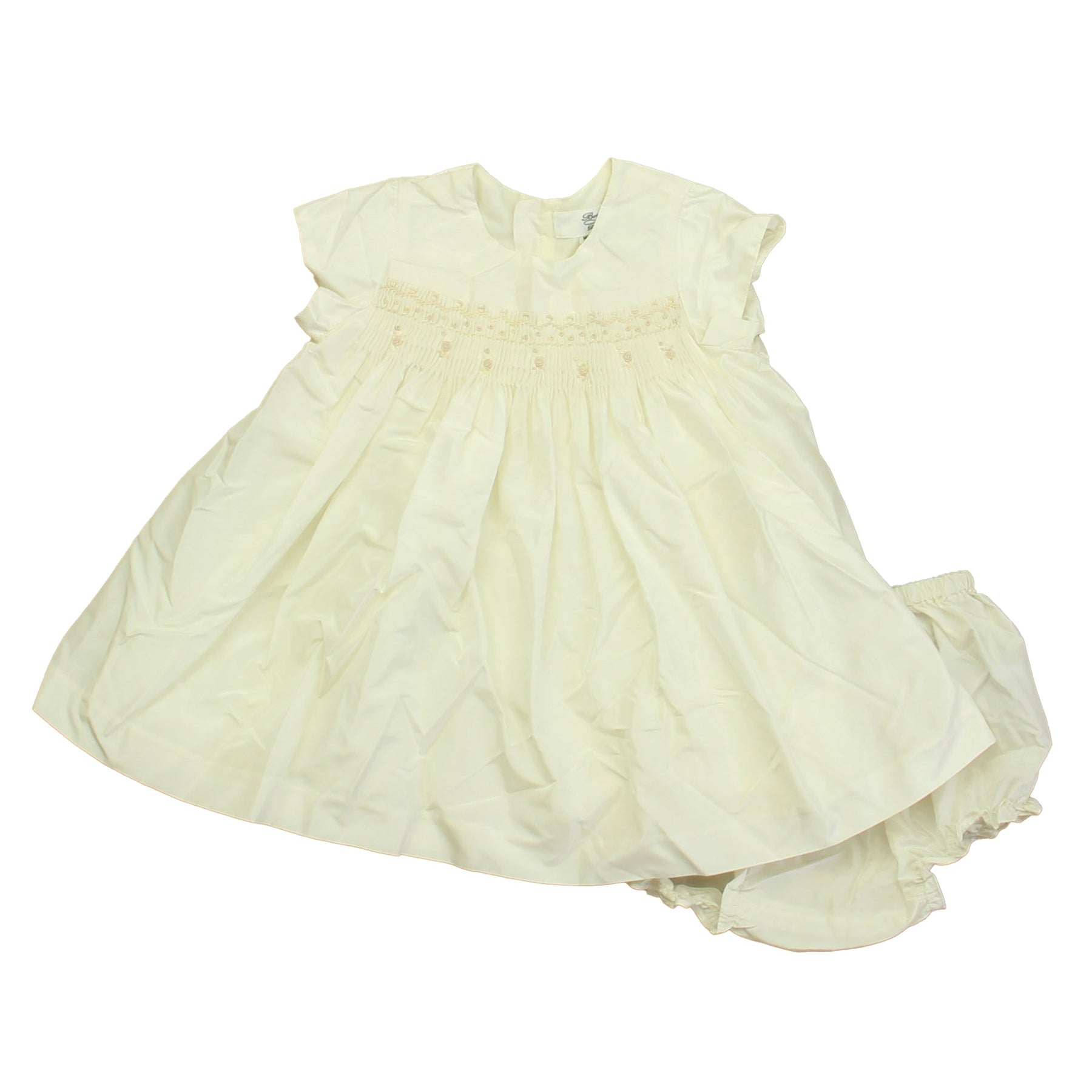 Bonpoint Girls Ivory Special Occasion Dress 7806009180220